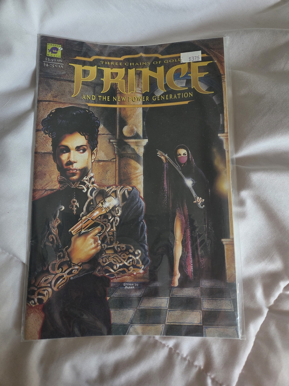 Prince: Three Chains of Gold Comic Book - Illustrated Cover